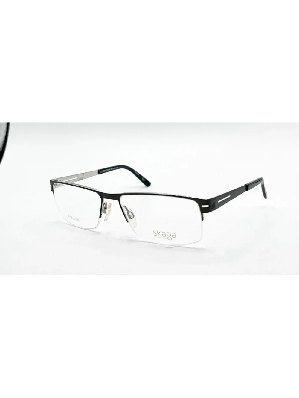 Skaga 3750-U Tomas 501 Shiny Black Authentic Eyeglasses 55-16-140